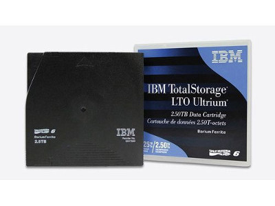 Eladó új IBM 00V7590 LTO6 kazetta, Ultrium 6-os szalag