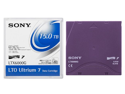 Eladó új Sony LTX6000GN LTO7 kazetta, Ultrium 7-es szalag